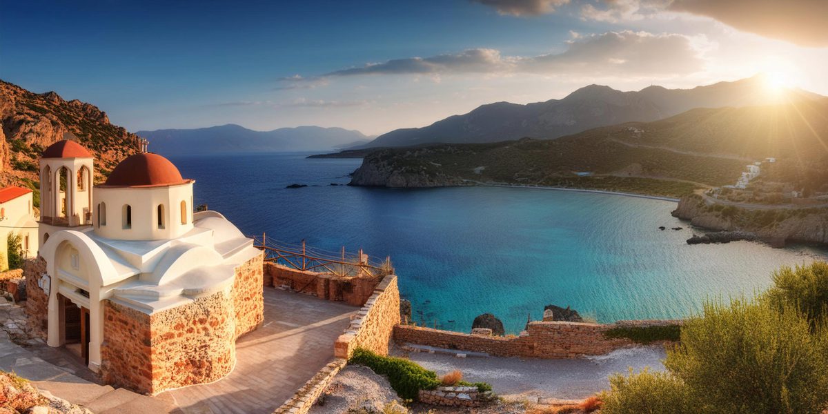 ausblick-in-der-griechischen-insel-kreta-mit-meerblick-und-sonne