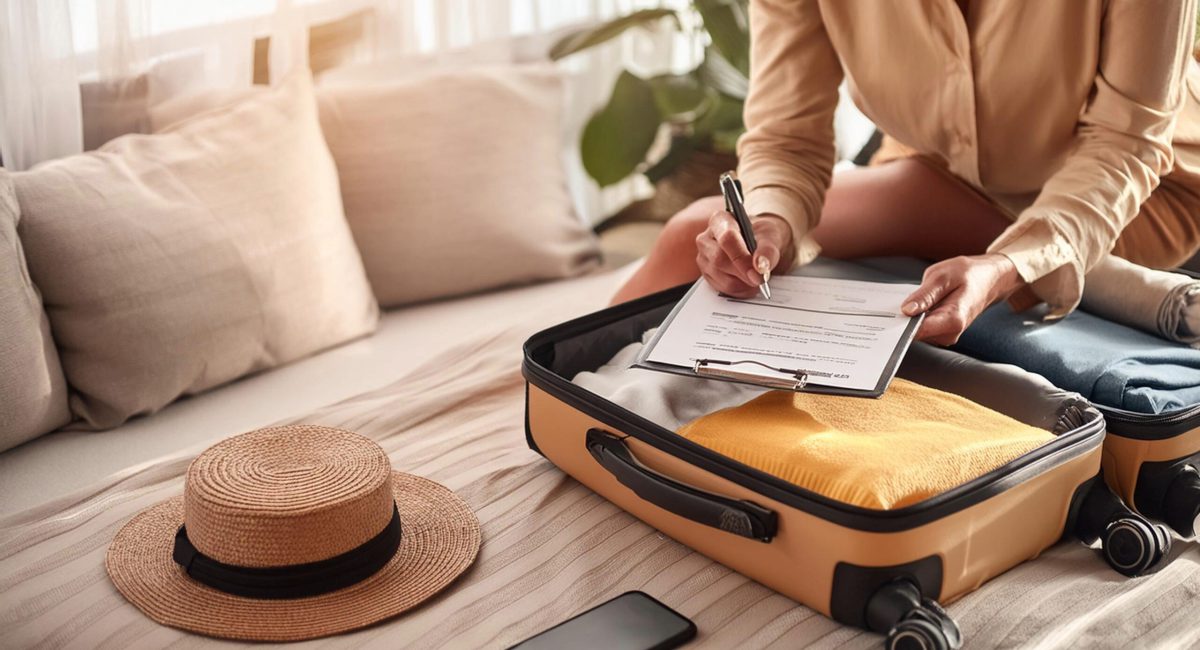 urlauberin-packt-ihren-koffer-anhand-einer-checkliste