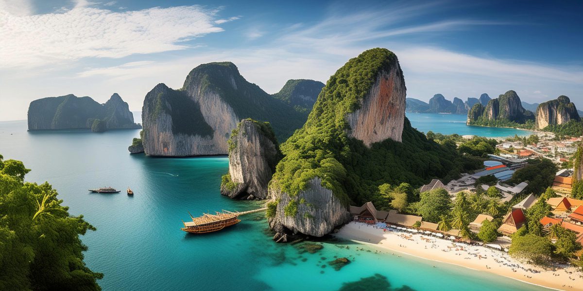 thailand-berge-und-strand-an-einer-stadt