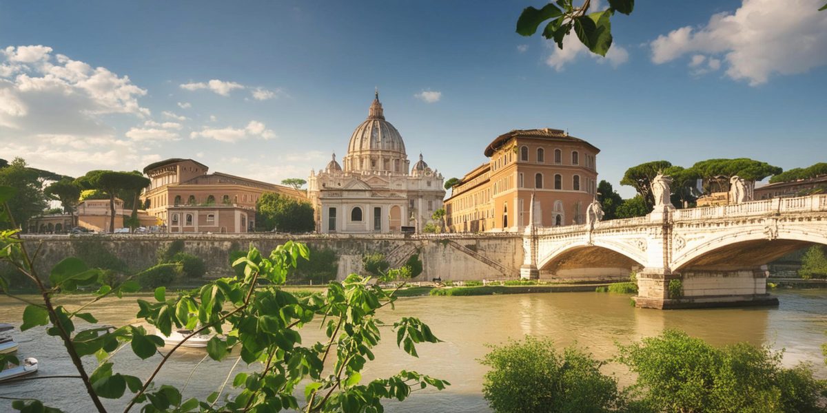 blick-auf-einen-fluss-und-teil-der-stadt-rom-in-italien